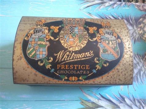 metal whitman's chocolate box|whitman's prestige chocolate box.